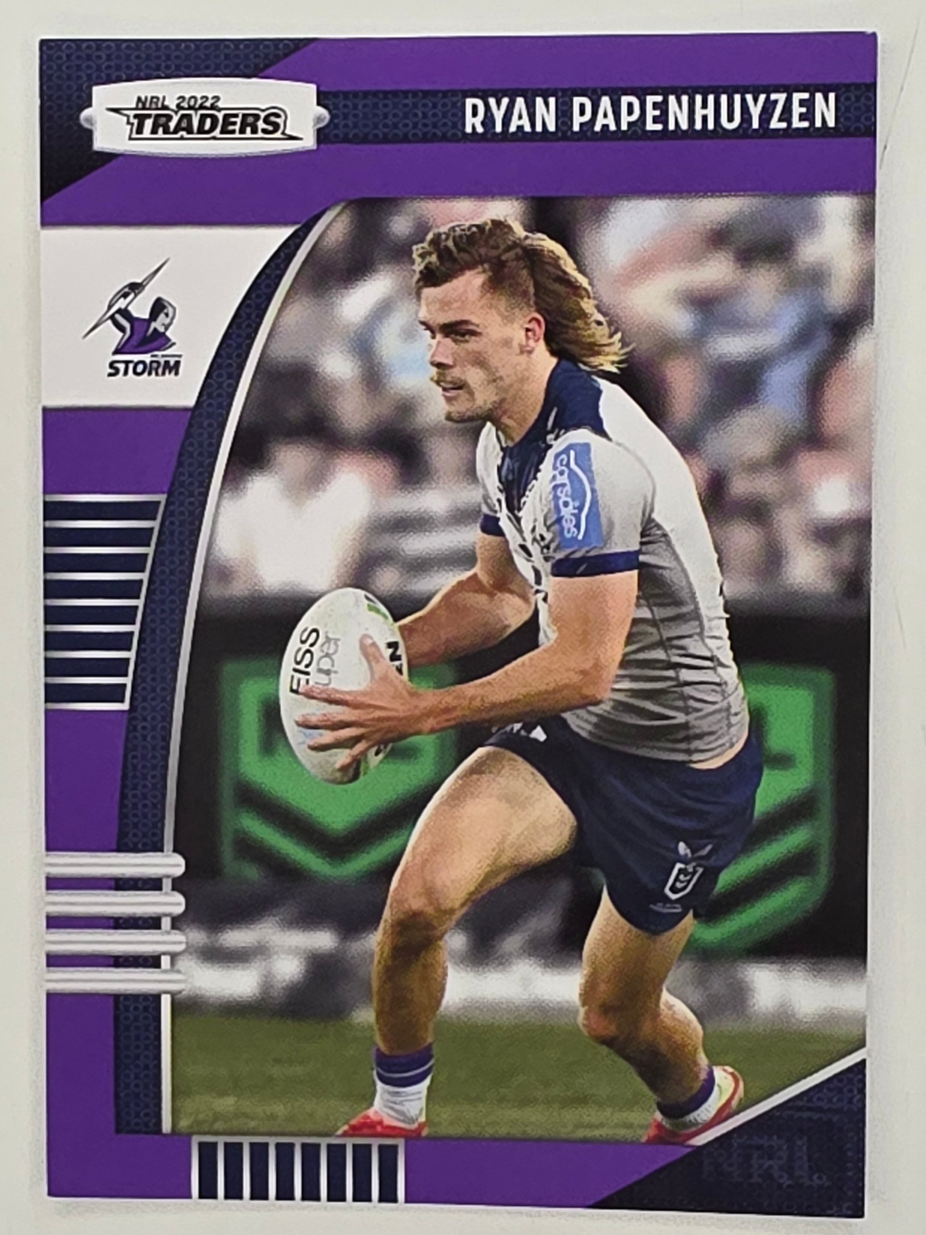 NRL 2022 Traders #069 Ryan Papenhuyzen Melbourne Storm