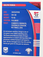 NRL 2022 Traders #078 Kalyn Ponga Newcastle Knights
