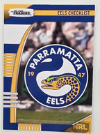 NRL 2022 Traders #091 Eels Checklist Parramatta Eels