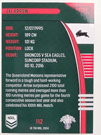 NRL 2022 Traders #112 Jai Arrow South Sydney Rabbitohs