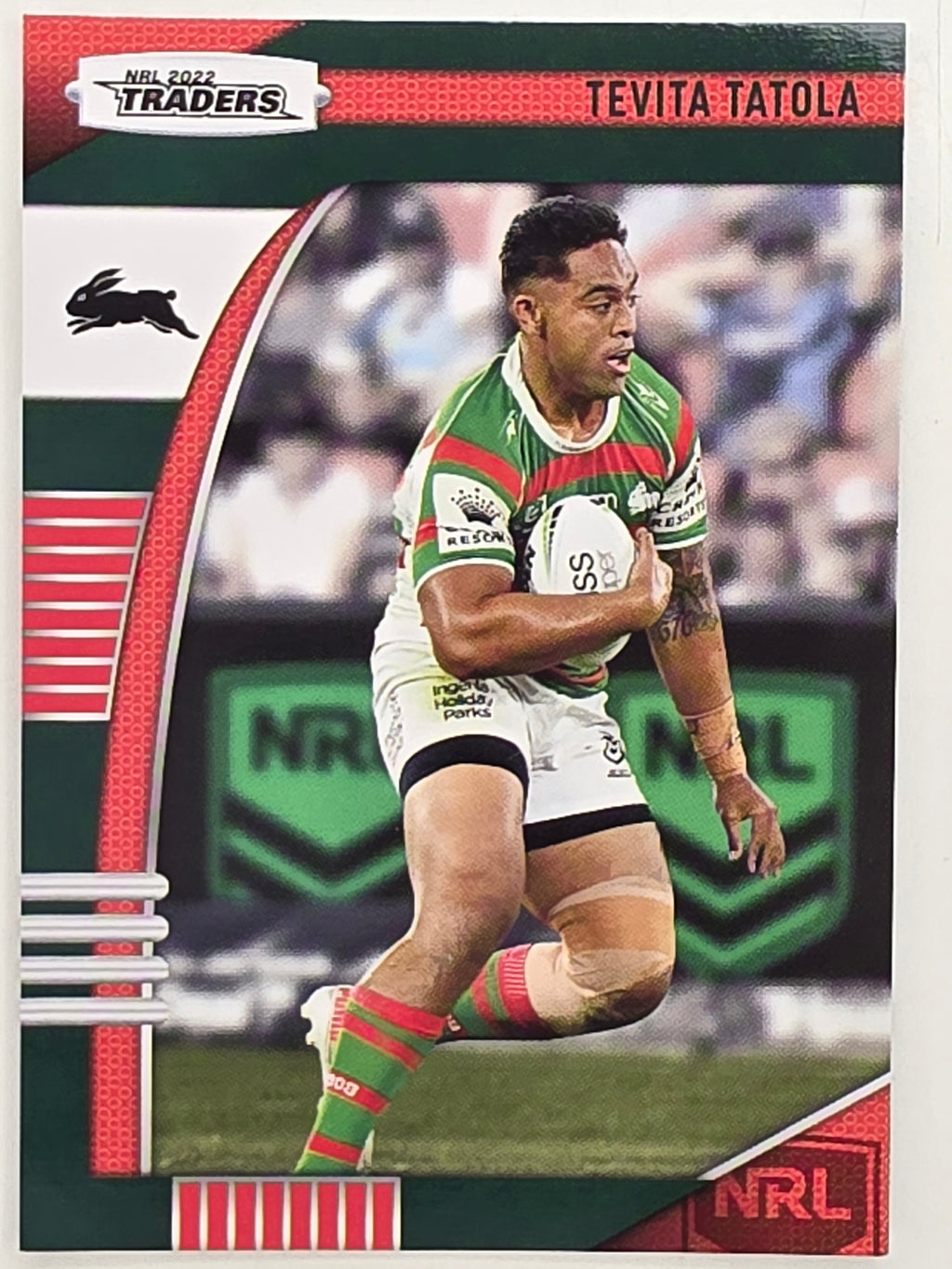 NRL 2022 Traders #119 Tevita Tatola South Sydney Rabbitohs