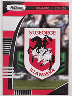 NRL 2022 Traders #121 Dragons Checklist St George Illawarra Dragons