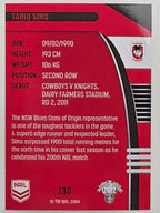 NRL 2022 Traders #130 Tariq Sims St George Illawarra Dragons