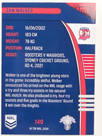 NRL 2022 Traders #140 Sam Walker Sydney Roosters