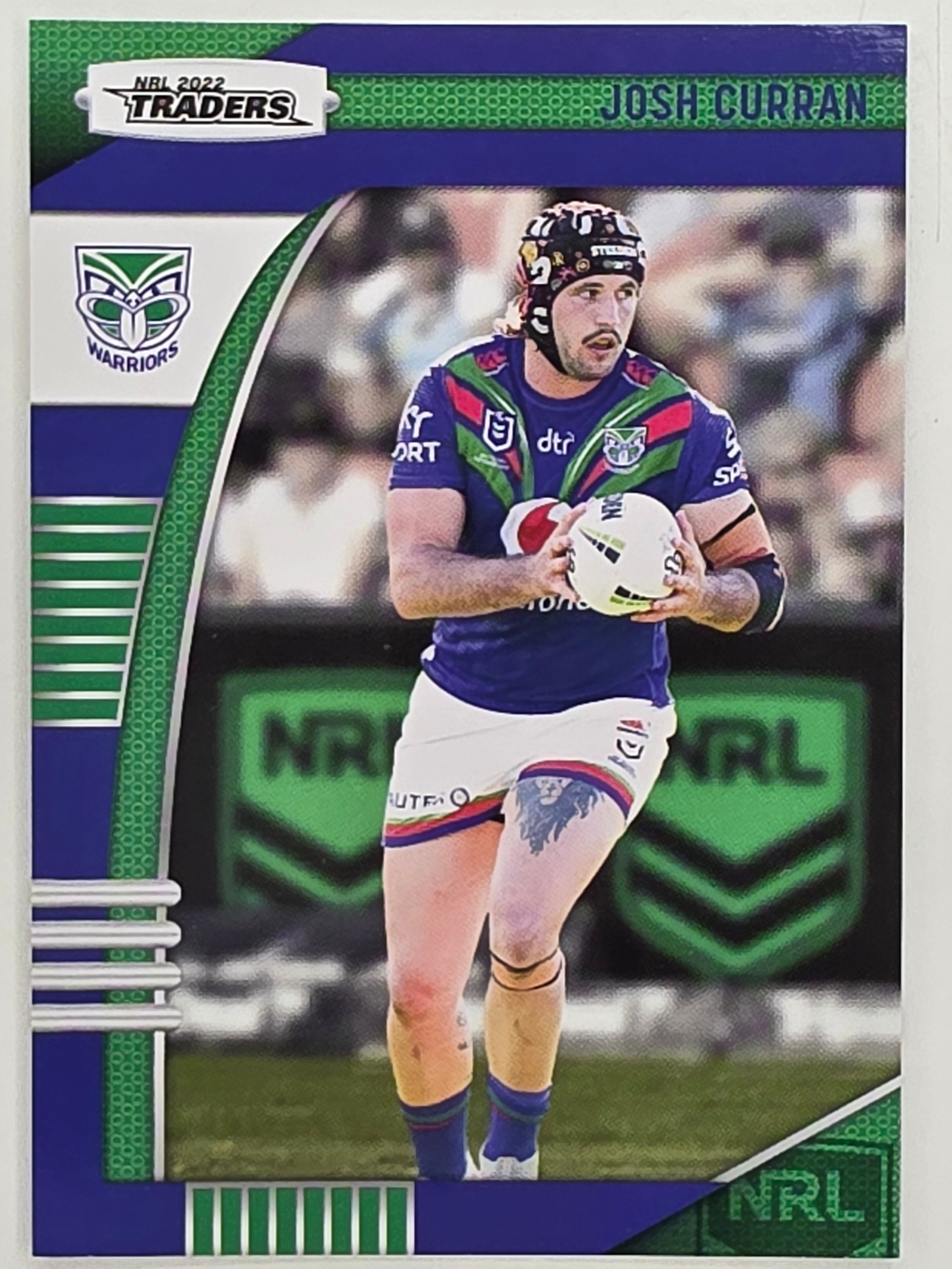 NRL 2022 Traders #143 Josh Curran New Zealand Warriors
