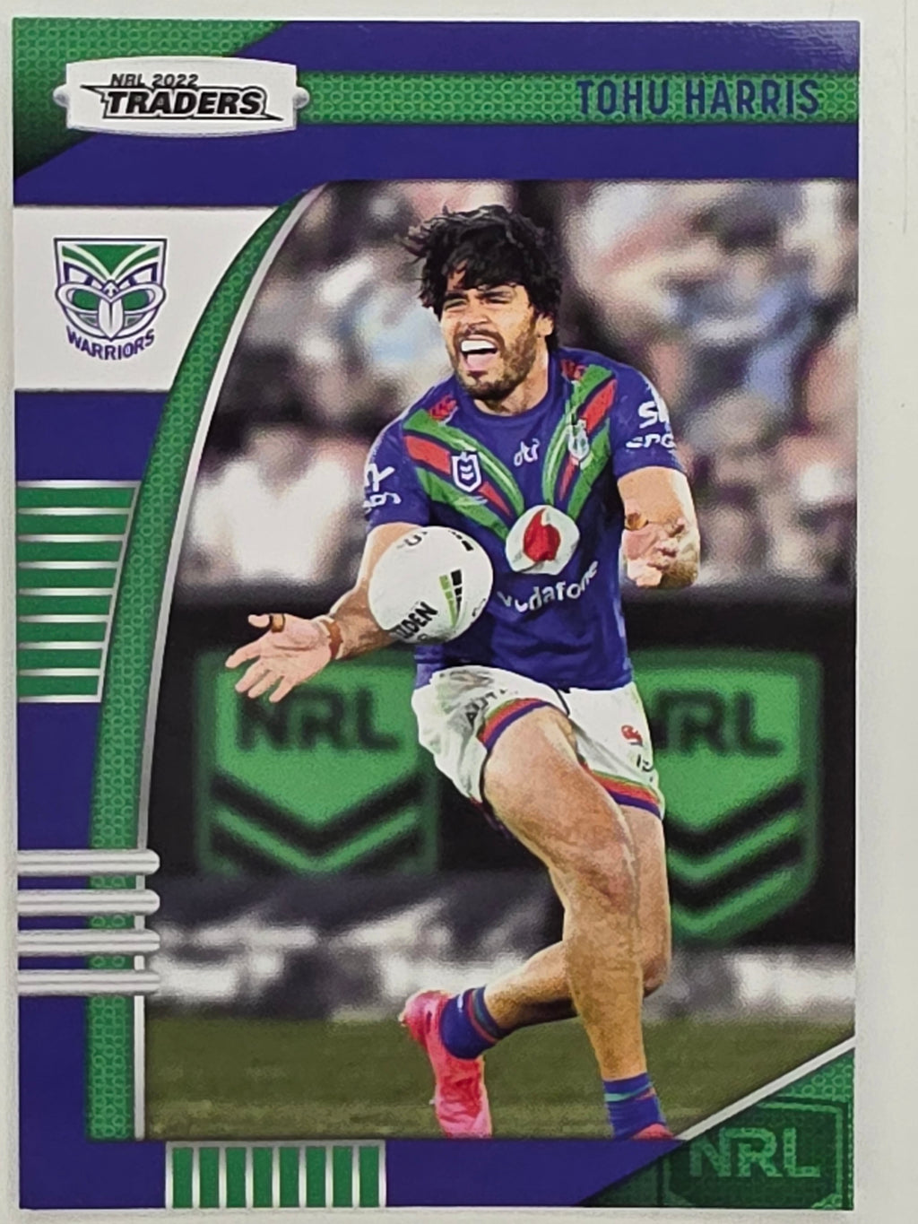 NRL 2022 Traders #145 Tohu Harris New Zealand Warriors