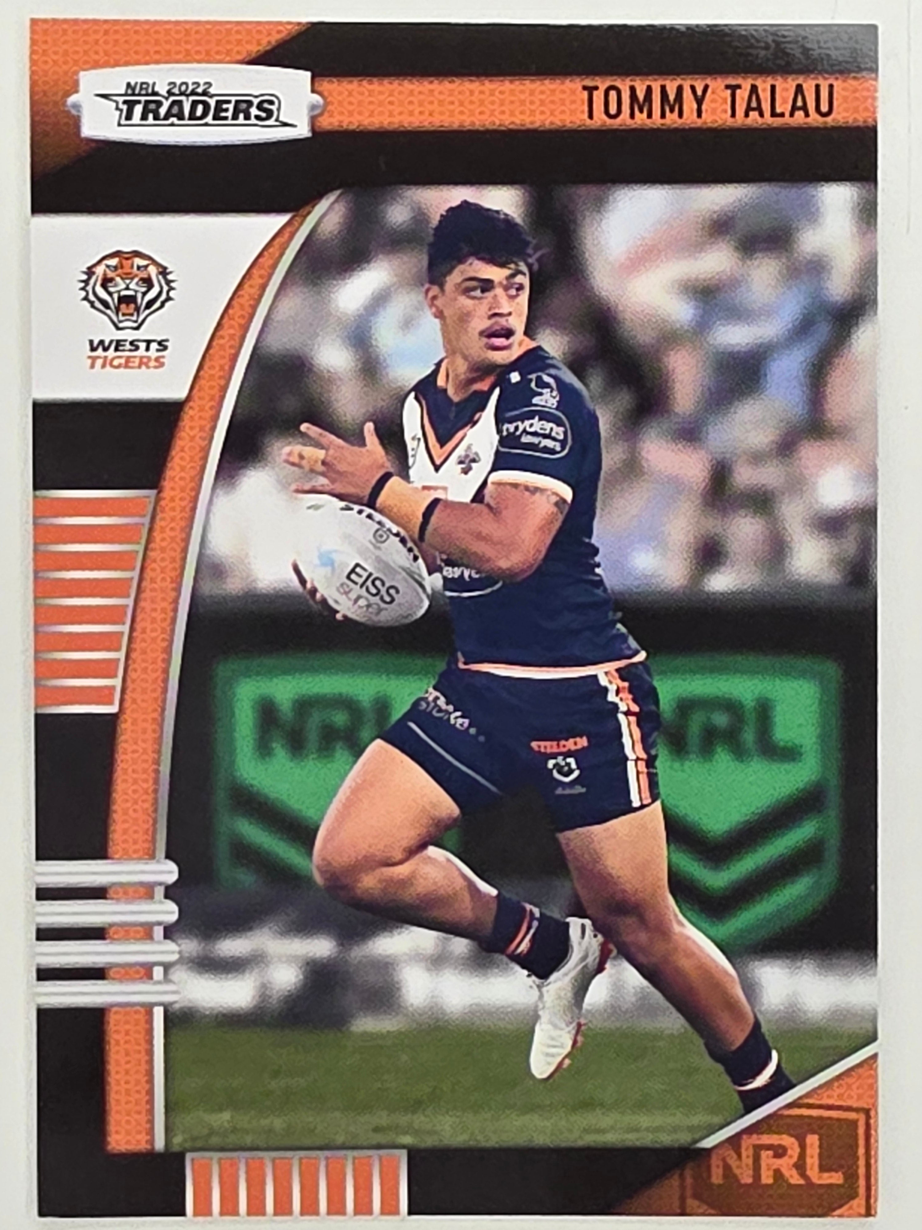NRL 2022 Traders #157 Tommy Talau Wests Tigers