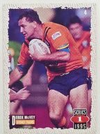 NRL 1995 Dynamic Series 1 Base Card #004 Derek McVey Sydney Tigers