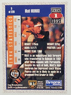 NRL 1995 Dynamic Series 1 Base Card #005 Mutt Munro Sydney Tigers
