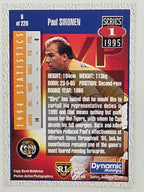NRL 1995 Dynamic Series 1 Base Card #006 Paul Sironen Sydney Tigers