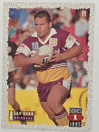 NRL 1995 Dynamic Series 1 Base Card #011 Alan Cann Brisbane Broncos