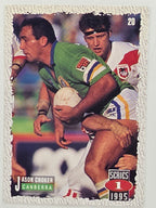 NRL 1995 Dynamic Series 1 Base Card #020 Jason Crocker Canberra Raiders