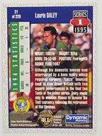 NRL 1995 Dynamic Series 1 Base Card #021 Laurie Daley Canberra Raiders