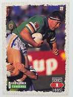 NRL 1995 Dynamic Series 1 Base Card #022 David Furner Canberra Raiders