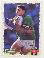 NRL 1995 Dynamic Series 1 Base Card #024 Brett Mullins Canberra Raiders