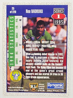 NRL 1995 Dynamic Series 1 Base Card #025 Noa Nadruku Canberra Raiders