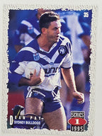 NRL 1995 Dynamic Series 1 Base Card #035 Dean Pay Canterbury Bankstown Bulldogs