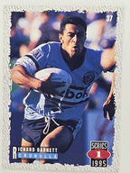 NRL 1995 Dynamic Series 1 Base Card #037 Richie Barnett Cronulla Sutherland Sharks