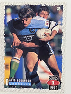 NRL 1995 Dynamic Series 1 Base Card #039 David Broughton Cronulla Sutherland Sharks