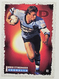 NRL 1995 Dynamic Series 1 Base Card #041 Andrew Ettingshausen Cronulla Sutherland Sharks
