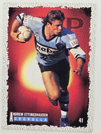 NRL 1995 Dynamic Series 1 Base Card #041 Andrew Ettingshausen Cronulla Sutherland Sharks