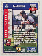 NRL 1995 Dynamic Series 1 Base Card #056 Russell Bussian Gold Coast Seagulls