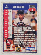 NRL 1995 Dynamic Series 1 Base Card #060 Scott Freestone Gold Coast Seagulls
