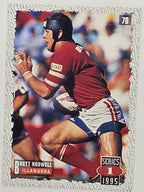 NRL 1995 Dynamic Series 1 Base Card #070 Brett Rodwell Illawarra Steelers