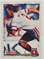 NRL 1995 Dynamic Series 1 Base Card #072 Rod Wishart Illawarra Steelers