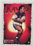 NRL 1995 Dynamic Series 1 Base Card #077 Cliff Lyons Manly Warringah Sea Eagles
