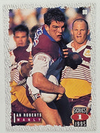 NRL 1995 Dynamic Series 1 Base Card #080 Ian Roberts Manly Warringah Sea Eagles