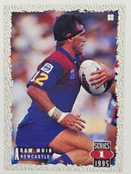 NRL 1995 Dynamic Series 1 Base Card #088 Adam Muir Newcastle Knights