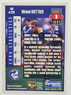 NRL 1995 Dynamic Series 1 Base Card #102 Michael Buettner Parramatta Eels