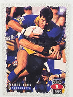 NRL 1995 Dynamic Series 1 Base Card #104 Chris King Parramatta Eels