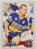 NRL 1995 Dynamic Series 1 Base Card #106 Michael Speechley Parramatta Eels