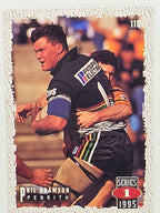 NRL 1995 Dynamic Series 1 Base Card #110 Phil Adamson Penrith Panthers