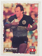 NRL 1995 Dynamic Series 1 Base Card #113 John Cartwright Penrith Panthers