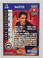 NRL 1995 Dynamic Series 1 Base Card #115 Brad Fittler Penrith Panthers