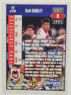 NRL 1995 Dynamic Series 1 Base Card #122 Scott Gourley St George Dragons