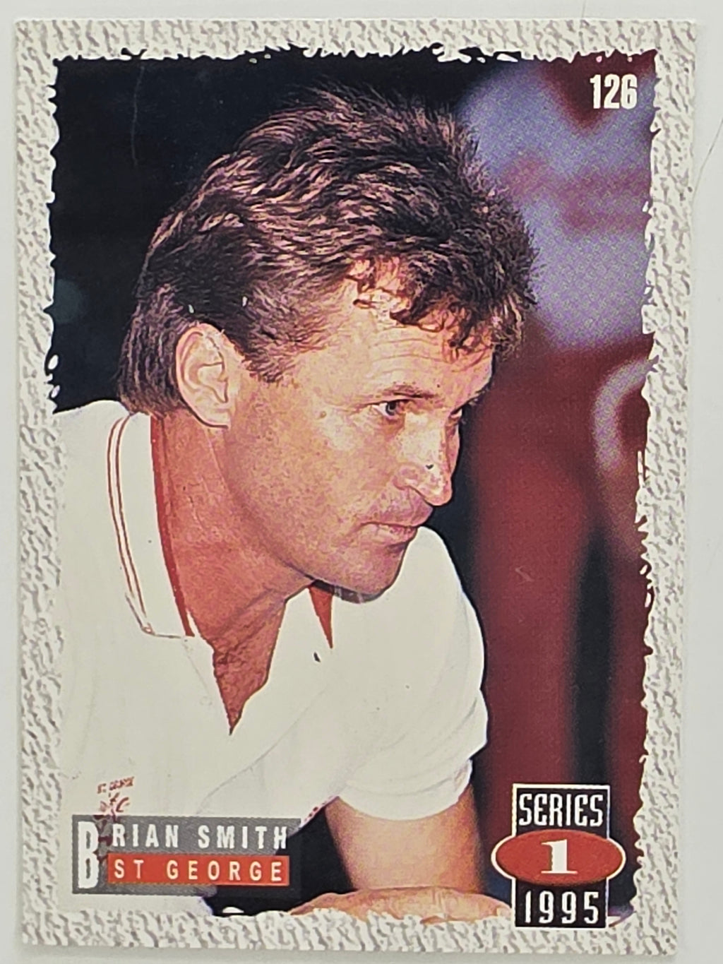 NRL 1995 Dynamic Series 1 Base Card #126 Brian Smith St George Dragons