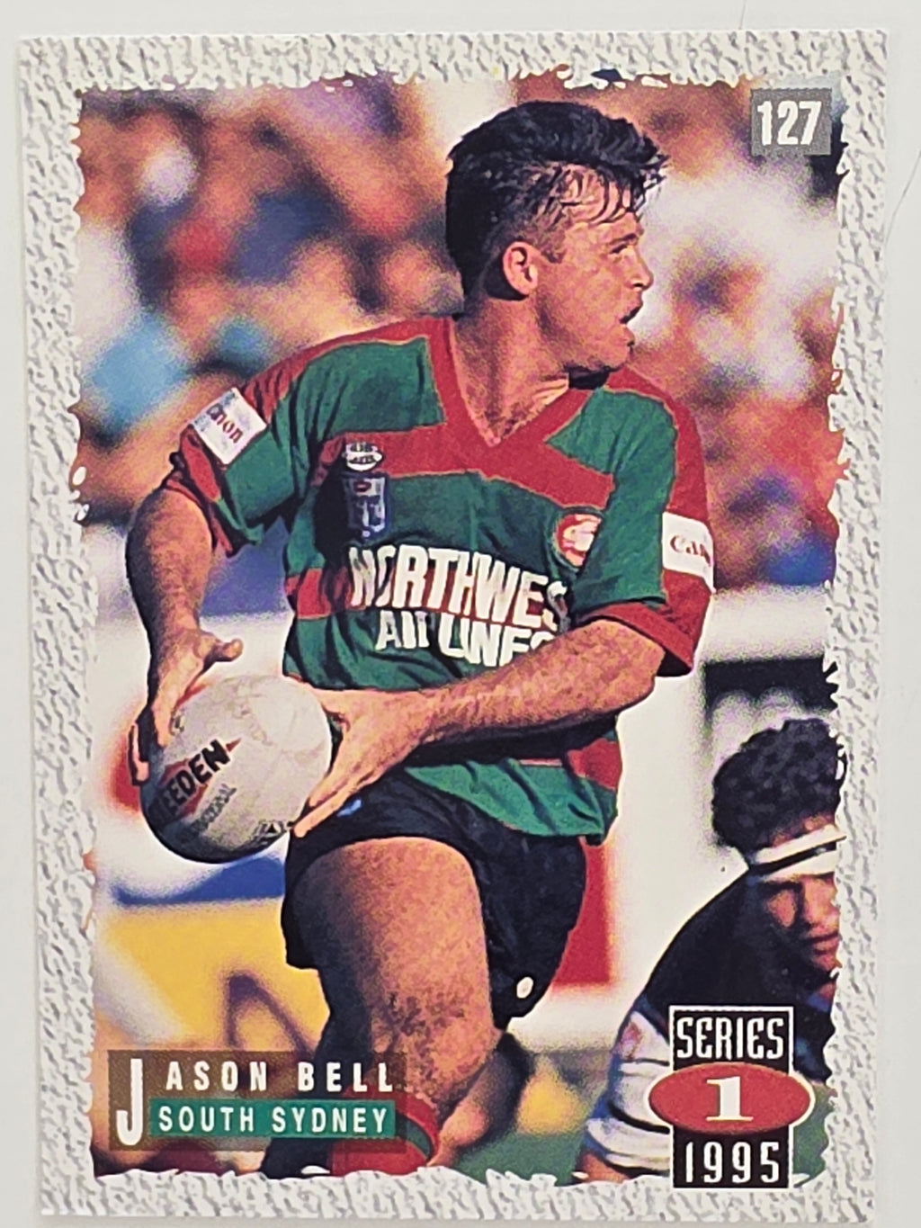 NRL 1995 Dynamic Series 1 Base Card #127 Jason Bell South Sydney Rabbitohs