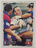 NRL 1995 Dynamic Series 1 Base Card #139 Bill Dunn Western Suburbs Magpies