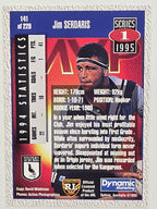 NRL 1995 Dynamic Series 1 Base Card #141 Jim Sedaris Western Suburbs Magpies