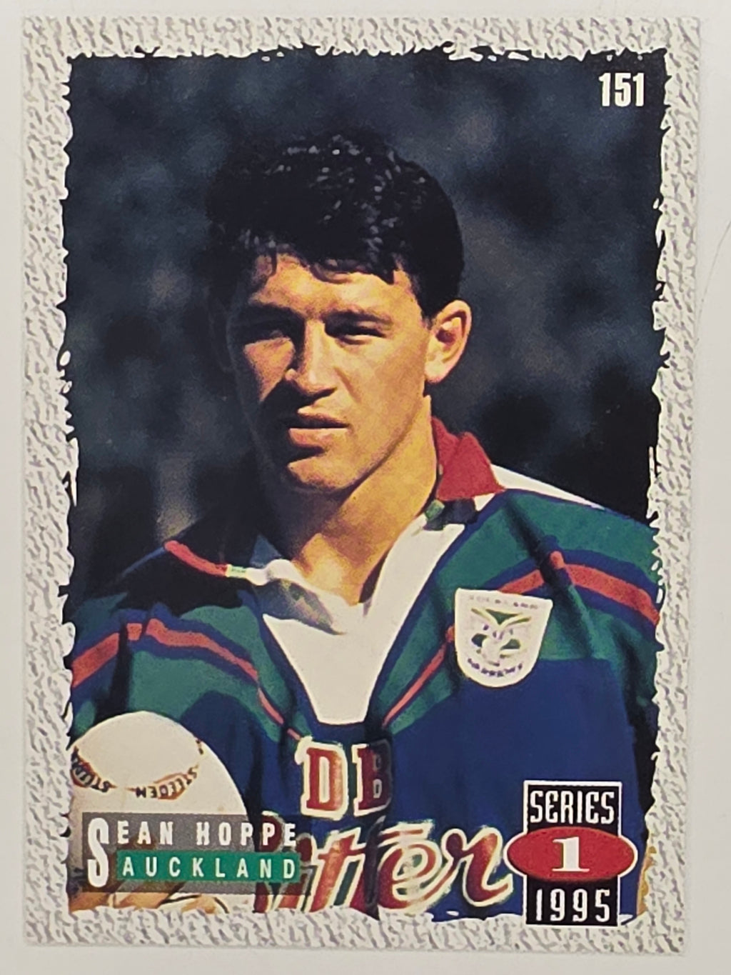 NRL 1995 Dynamic Series 1 Base Card #151 Sean Hoppe Auckland Warriors