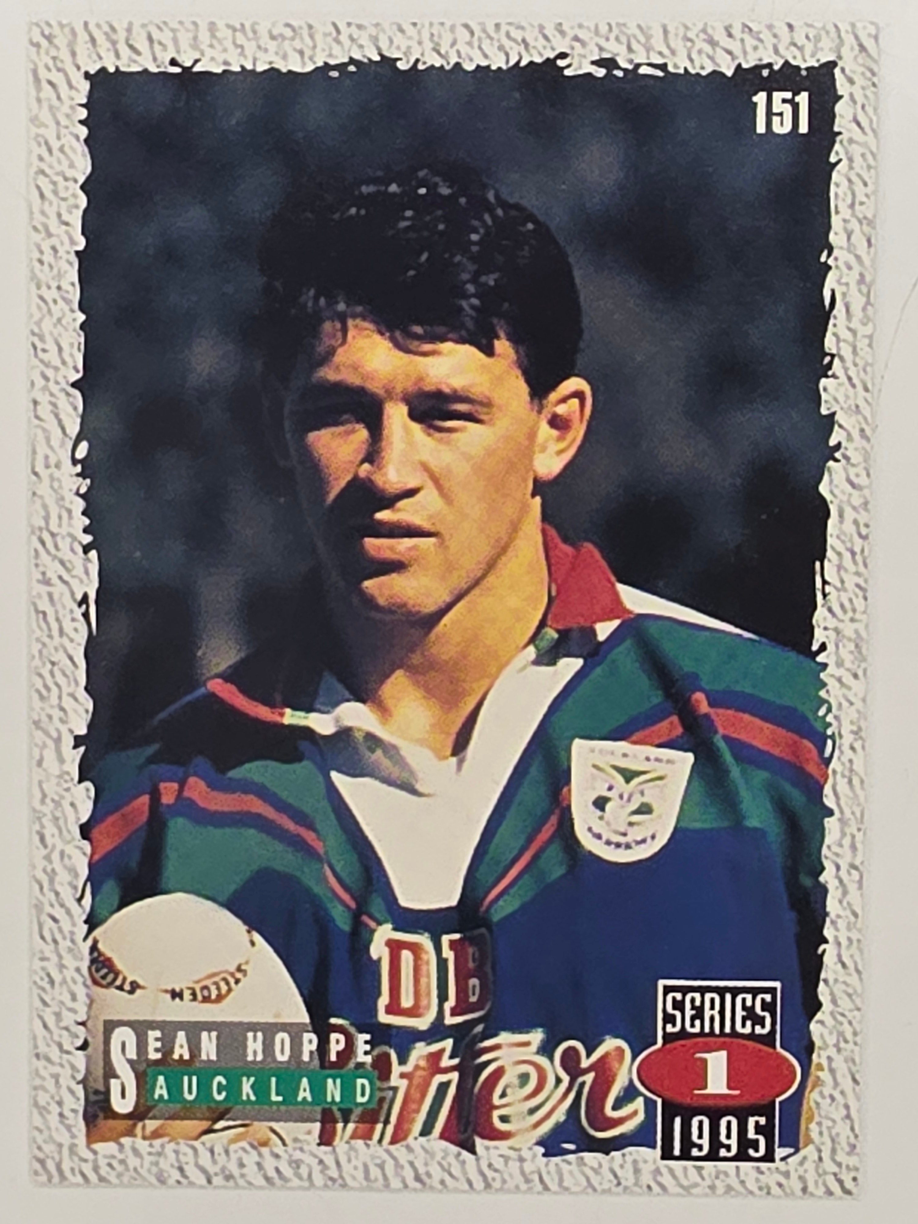 NRL 1995 Dynamic Series 1 Base Card #151 Sean Hoppe Auckland Warriors