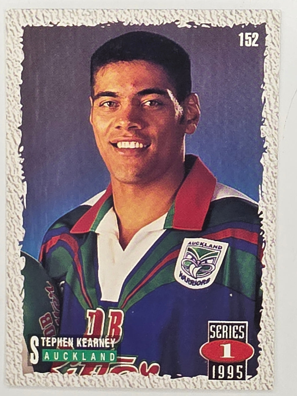 NRL 1995 Dynamic Series 1 Base Card #152 Steve Kearney Auckland Warriors