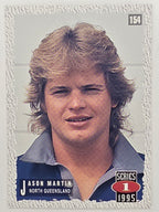 NRL 1995 Dynamic Series 1 Base Card #154 Jason Martin North Queensland Cowboys