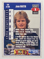 NRL 1995 Dynamic Series 1 Base Card #154 Jason Martin North Queensland Cowboys
