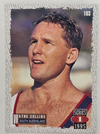 NRL 1995 Dynamic Series 1 Base Card #163 Wayne Collins South Queensland Crushers