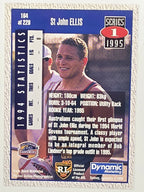 NRL 1995 Dynamic Series 1 Base Card #164 St John Ellis South Queensland Crushers